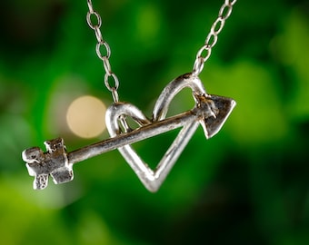 Collana Girocollo Boho Con Ciondolo Freccia In Argento - Vintage Minimal, Catena Regolabile 38+5 Cm, Gioiello Per Donna E Ragazza - 2