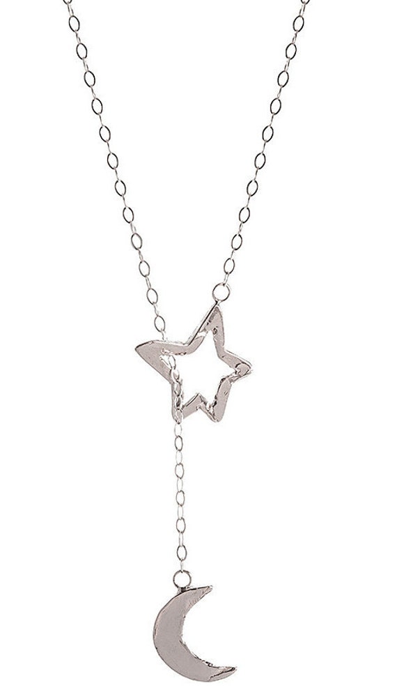 Moonlight lariat necklace Clearance