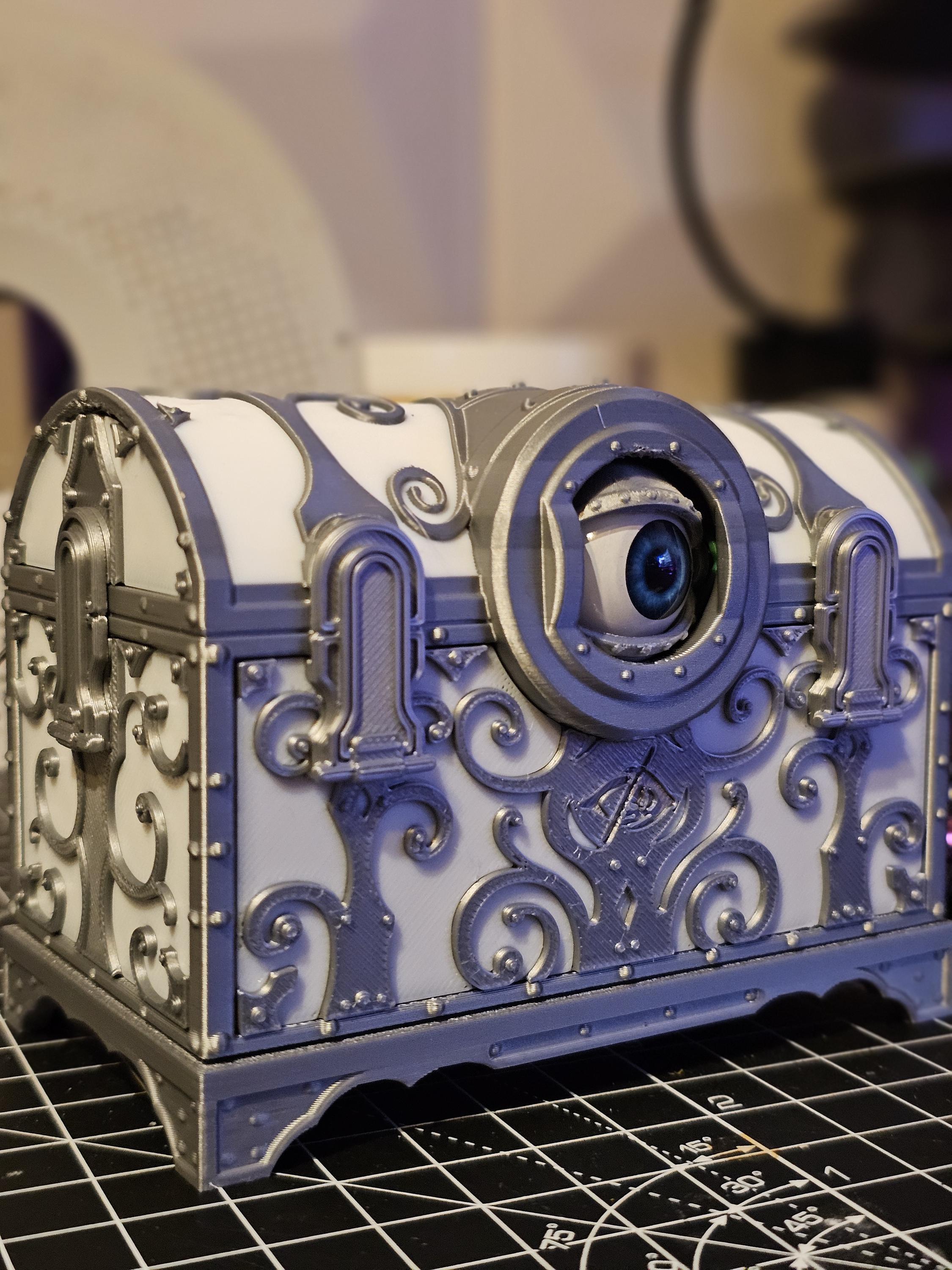Legacy Disillusionment Chest Treasure Loot Crate Supply Box With Moving ...
