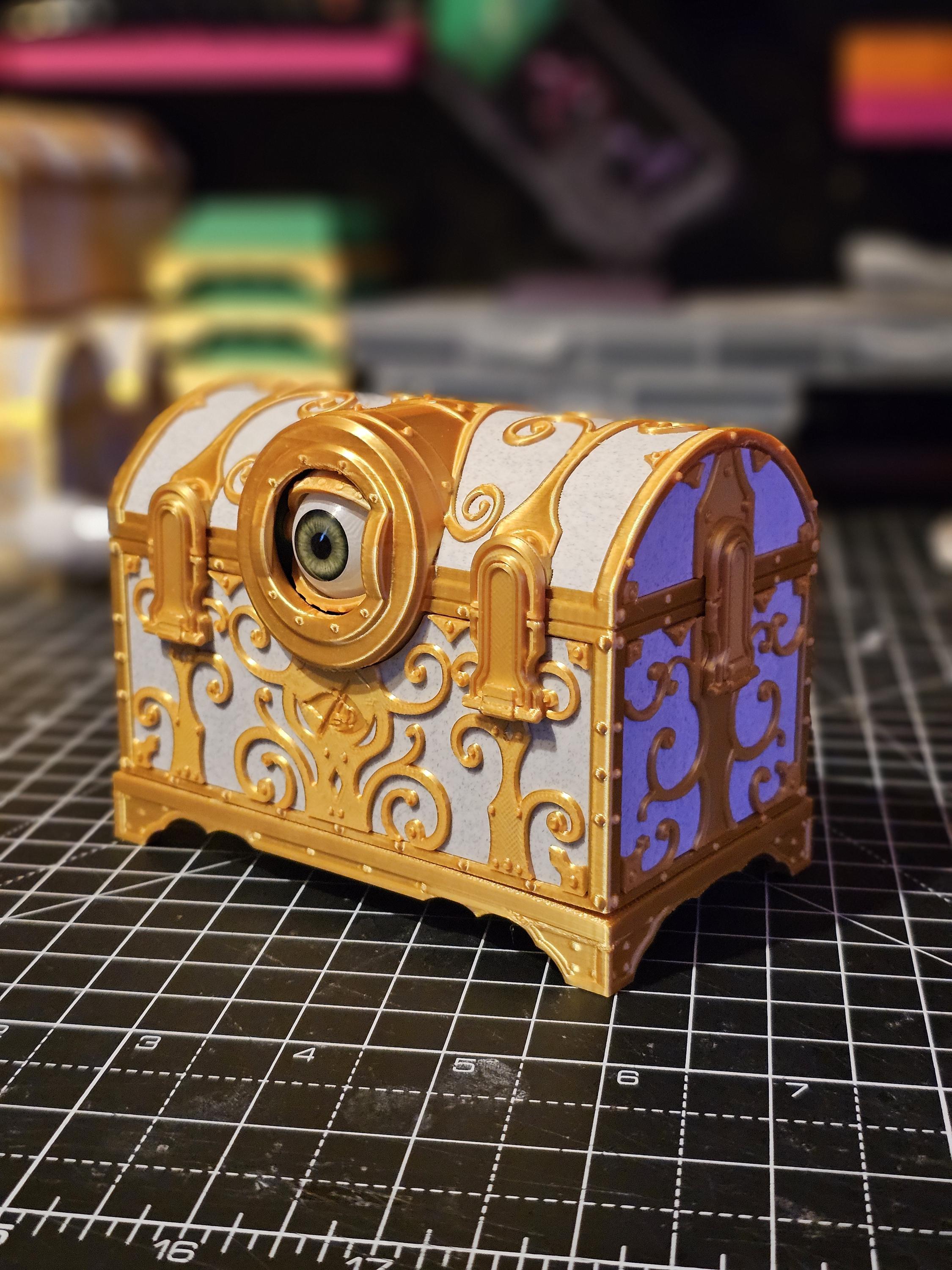 Legacy Disillusionment Chest Treasure Loot Crate Supply Box With Moving ...