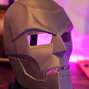 Maschera del Dottor Destino (Iron Man) Replica personalizzata Cosplay RDJ Presentata al Comic Con