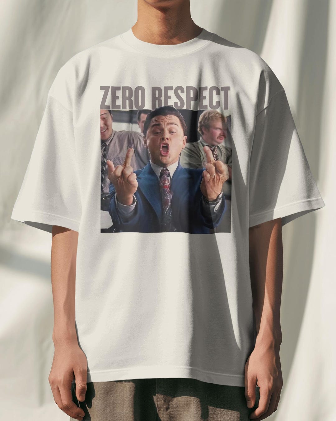 Zero Respect Sign Zero Respect Meme Shirt | T-shirt - Etsy