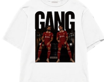 Oversized Salah Szoboszlai Shirt, Liverpool Football Tee, Soccer Graphic T-Shirt