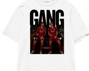 Oversized Gerrard Torres Shirt, Liverpool Football Tee, Soccer Graphic T-Shirt