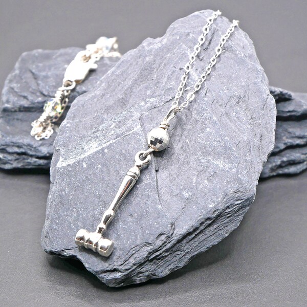 Gavel Necklace Etsy