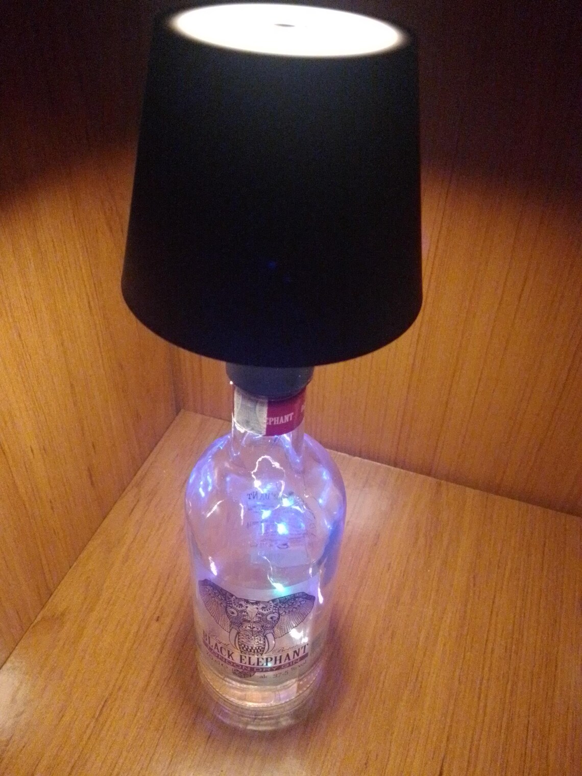 Decorative Bottle Lamp With LED Lights Etsy