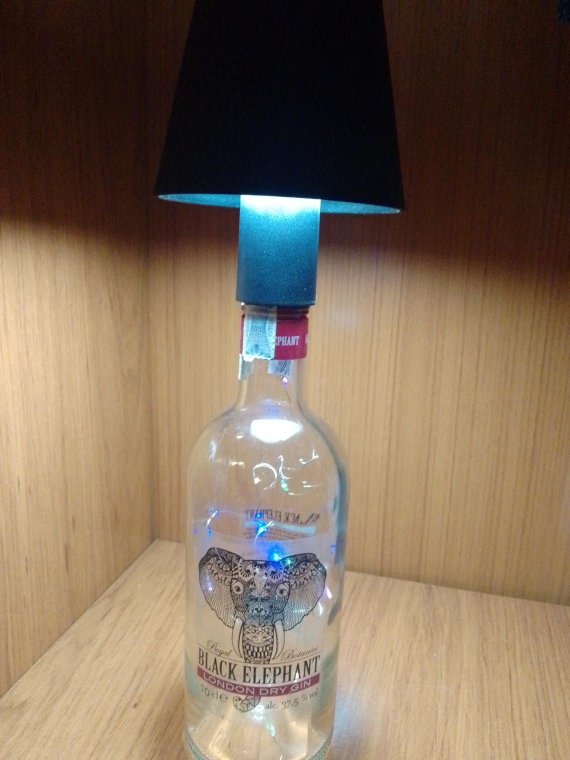 Decorative Bottle Lamp With LED Lights Etsy