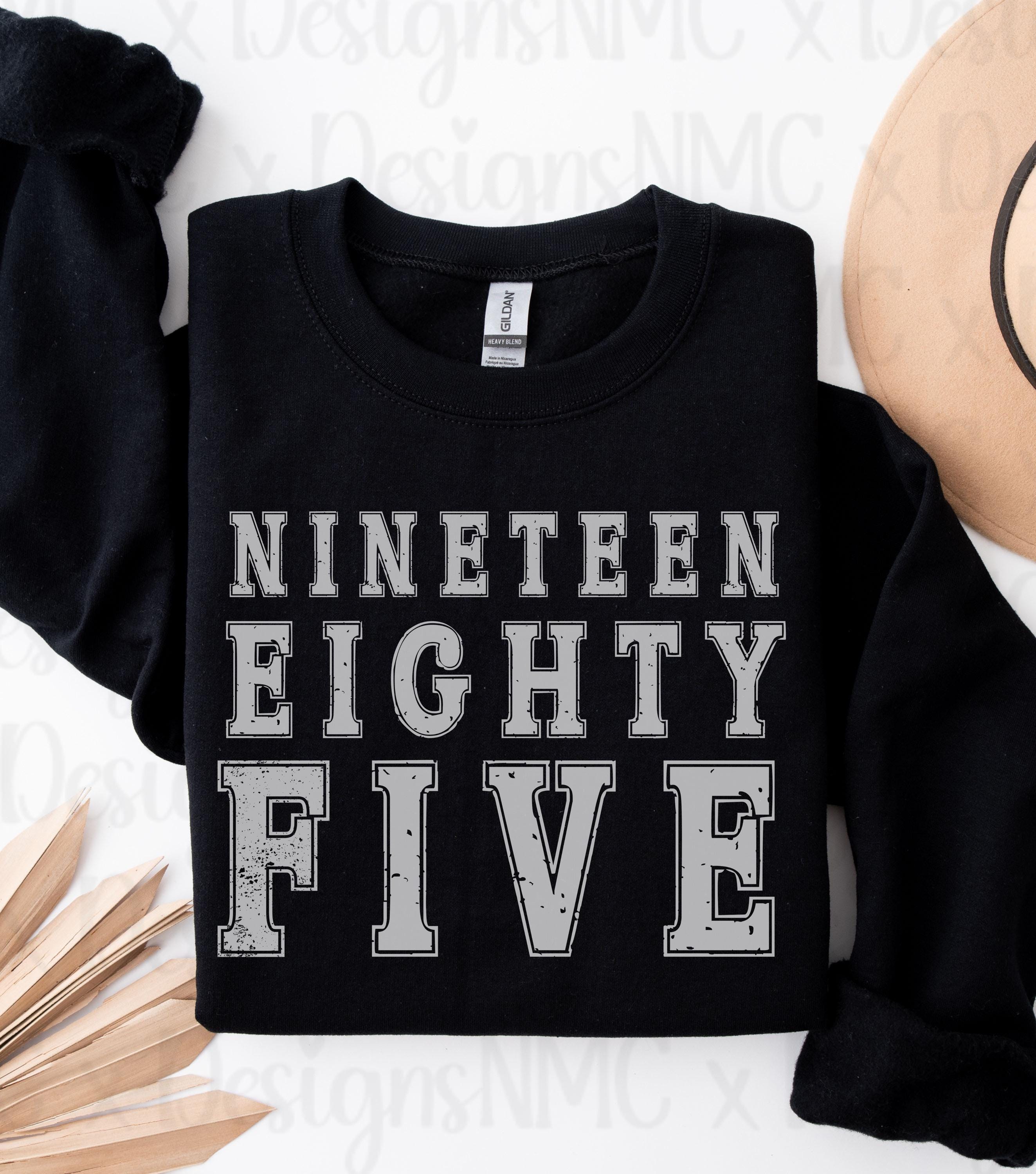 1985年 40周年記念スウェットシャツ：ユニセックス マイルストーン