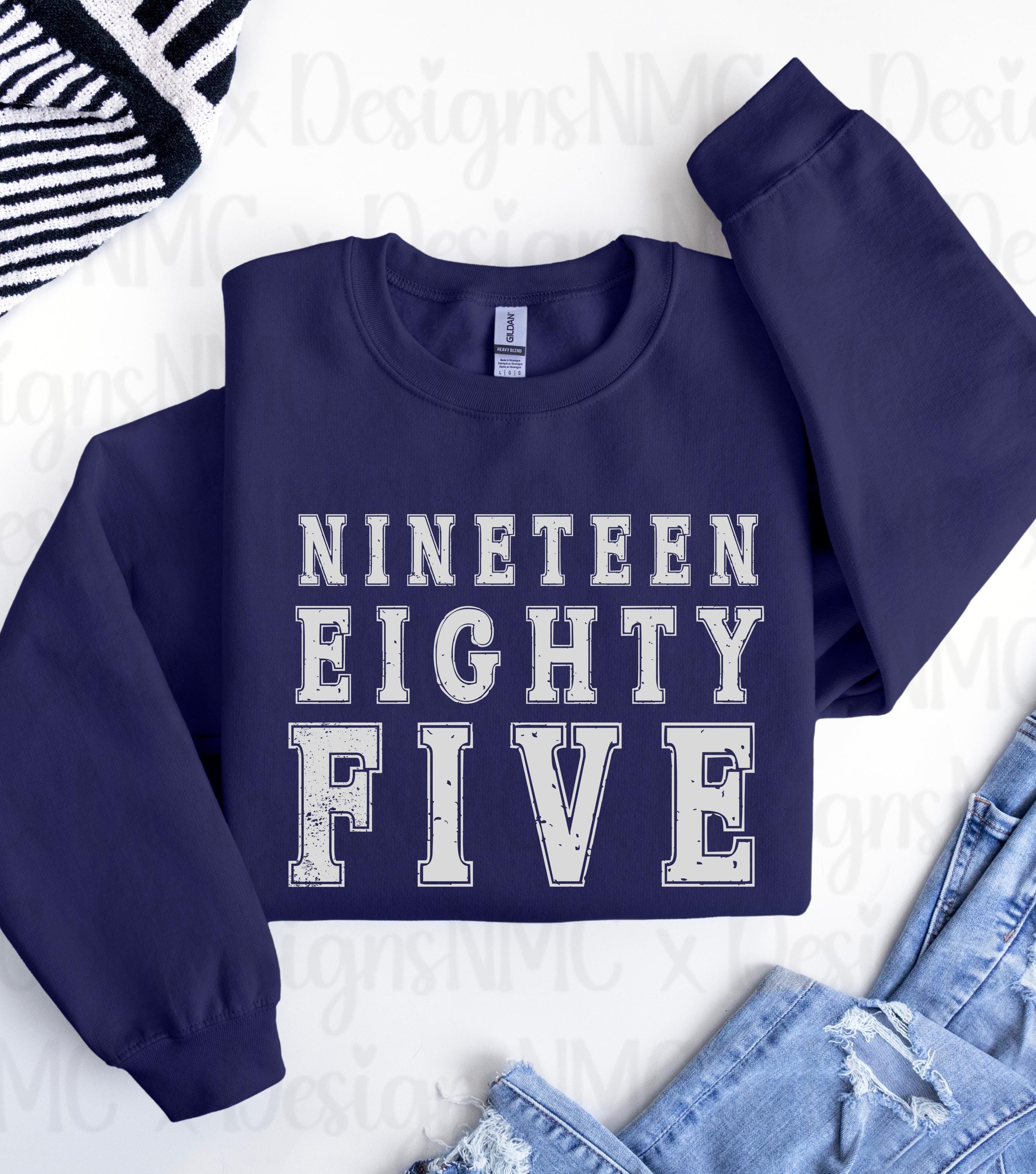 1985年 40周年記念スウェットシャツ：ユニセックス マイルストーン