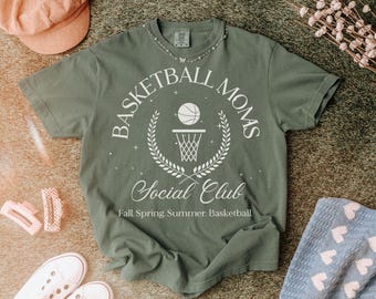 Basketball Mom Social Club Shirt: Game Day Tee