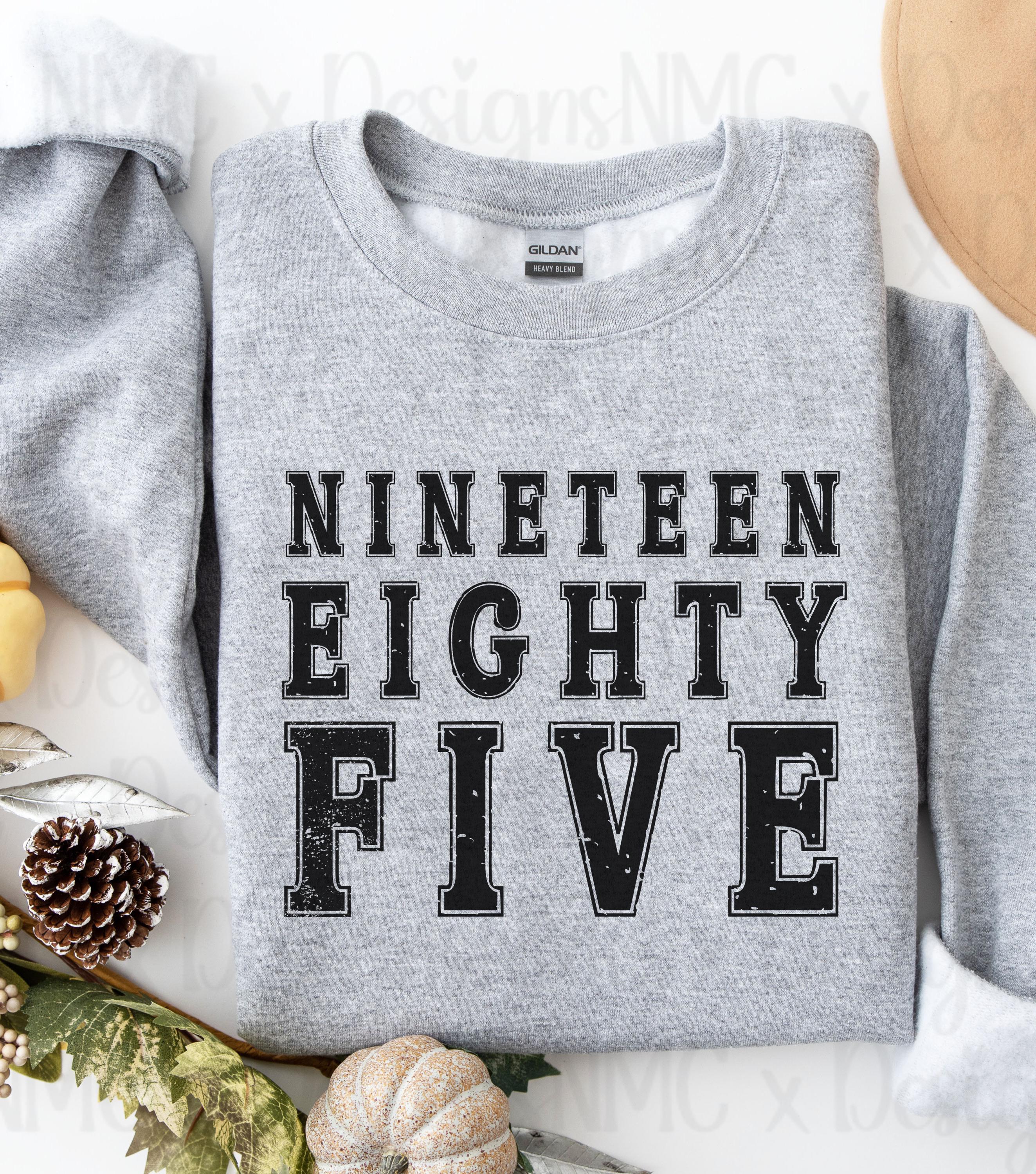 1985年 40周年記念スウェットシャツ：ユニセックス マイルストーン