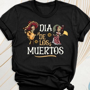 Dia De Los Muertos Shirt, Mexican Halloween Shirt, Day Of The Dead Shirt, Skull Tshirt, Mexico Halloween Party Tee, Musician Skeleton Shirt