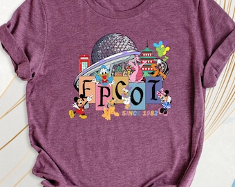 Epcot Disney Shirt, Disney World Trip Tee, Mickey And Friends Shirt, Disneyworld Parks Shirt, Disney Family Vacation Shirt, Epcot Center Tee