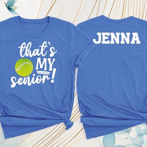 Senior Tennis Mom Shirt: Proud Tennis Mama Class of 2026