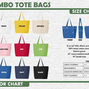 Jumbo Tote Bags