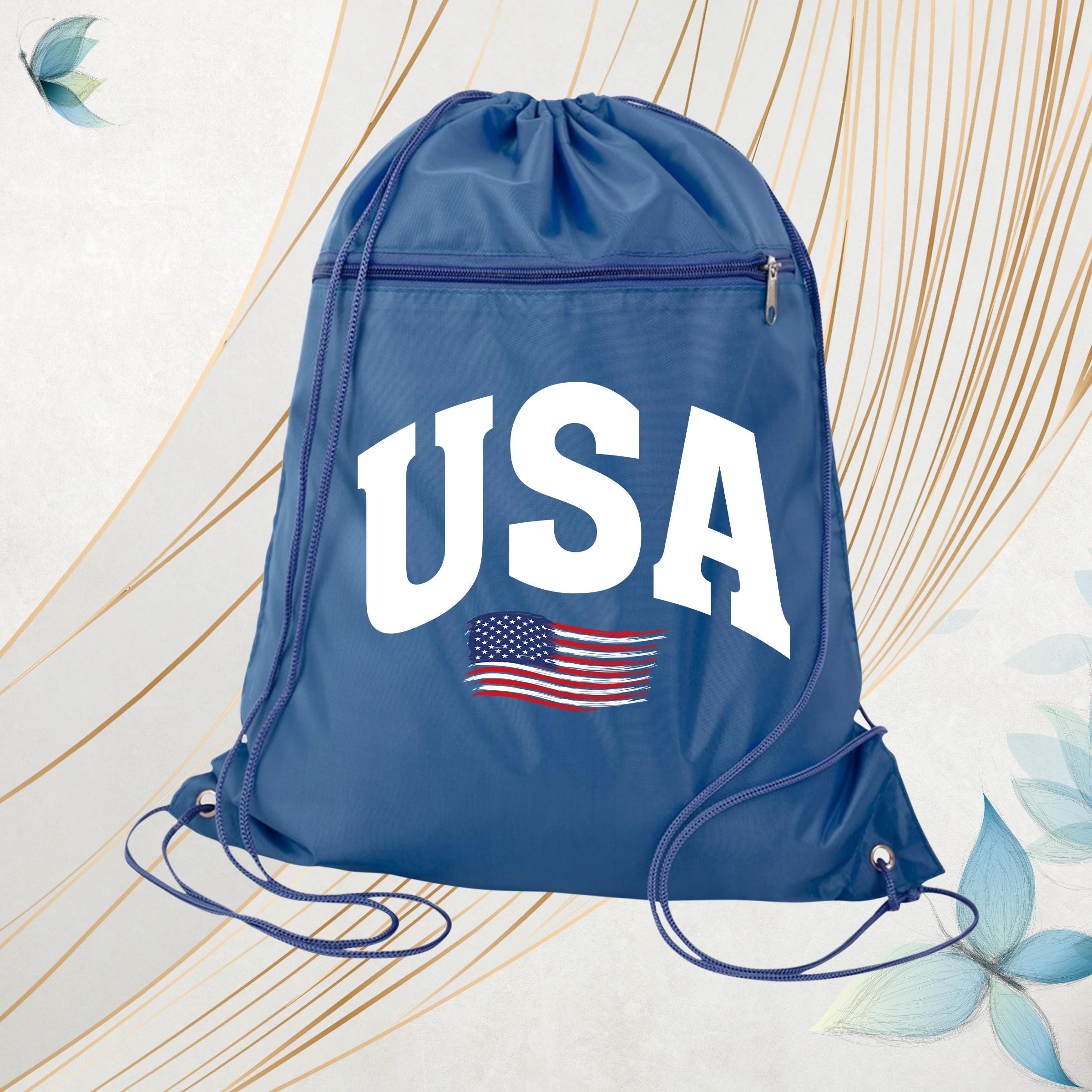 USA Flag Backpack 4th of July Bag, American Flag Bag, 4th of 