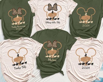 Disney Animal Kingdom Shirt Safari Vacation Disney Tee, Custom Disney Wild Trip Shirt, Mickey Disneyworld Family Shirt, Matching Disney Tee