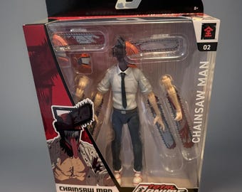 2024 Jazwares Total Anime Chainsaw Man Action Figure NIB Collectors Gift Teens