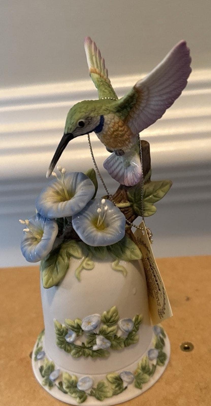 Seymour Mann Bernini Hummingbird Collector Bell 1996 Connoisseur
