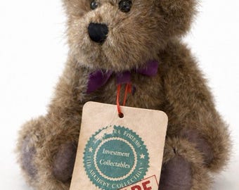 Vintage Teddy Bear “Investment Collectables” Archive Collection Plush w/ Tag