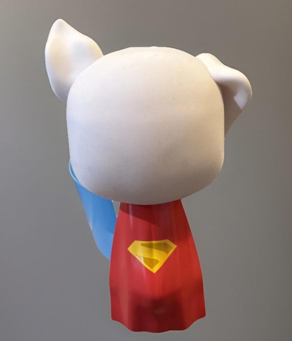 スーパーマン　クリプト　ポップコーンバケット スーパーマン クリプト ポップコーンバケット DC シネマ 犬 新品