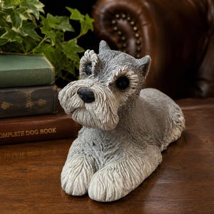 【アメリカ製置物】SANDICASTブランド シュナウザー Sandicast Schnauzer - Etsy