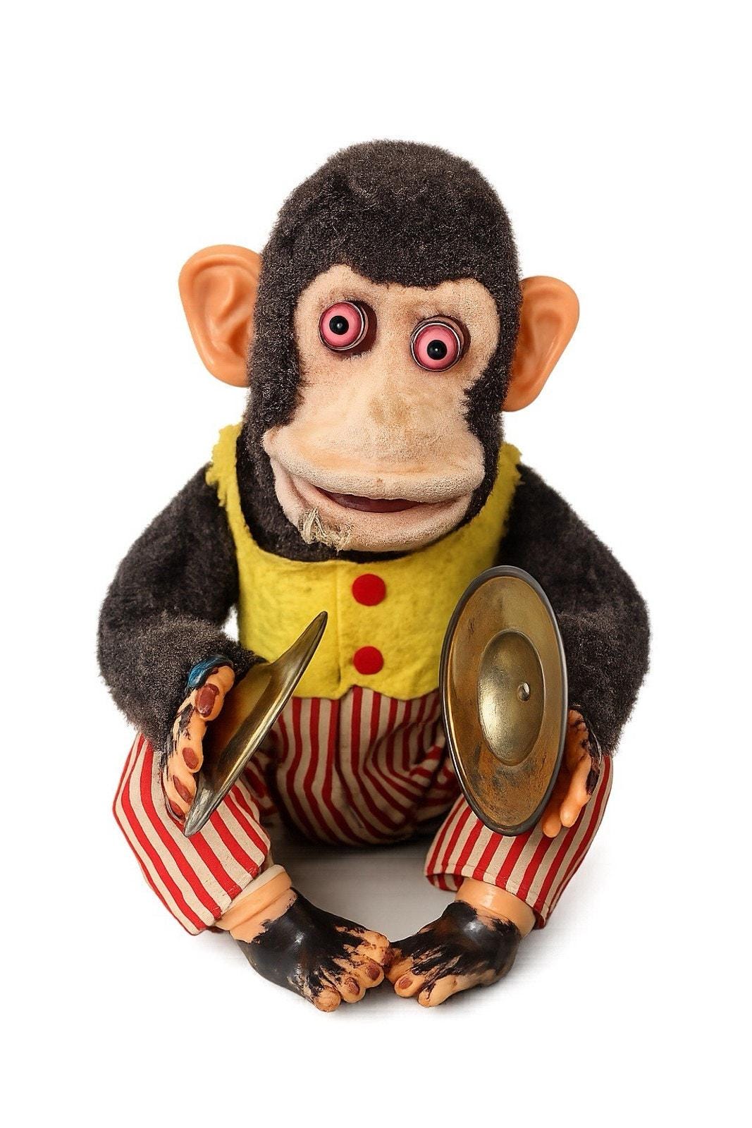 Vintage monkey toy cymbal - Etsy 日本