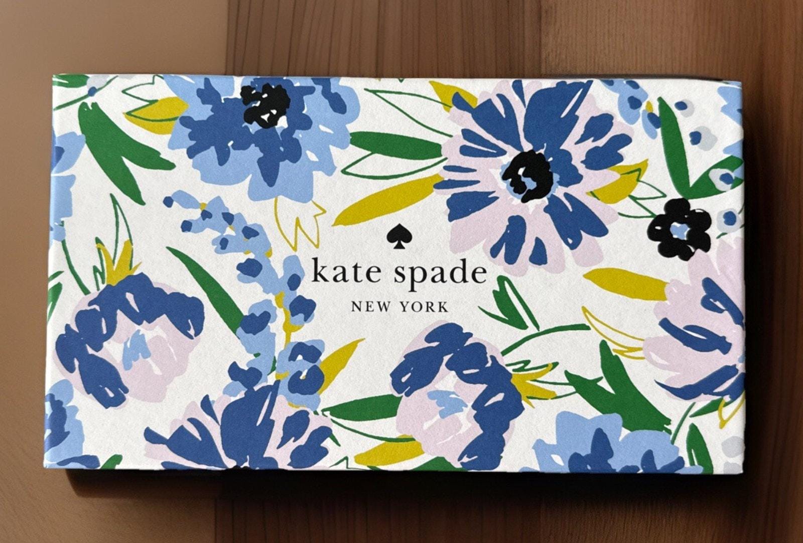 折りたたみ財布 Kate Spade KK944 Boxed Madison Floral Large Slim Card Holder Boxed Madison Floral Large Slim Card Holder | Kate Spade Outlet