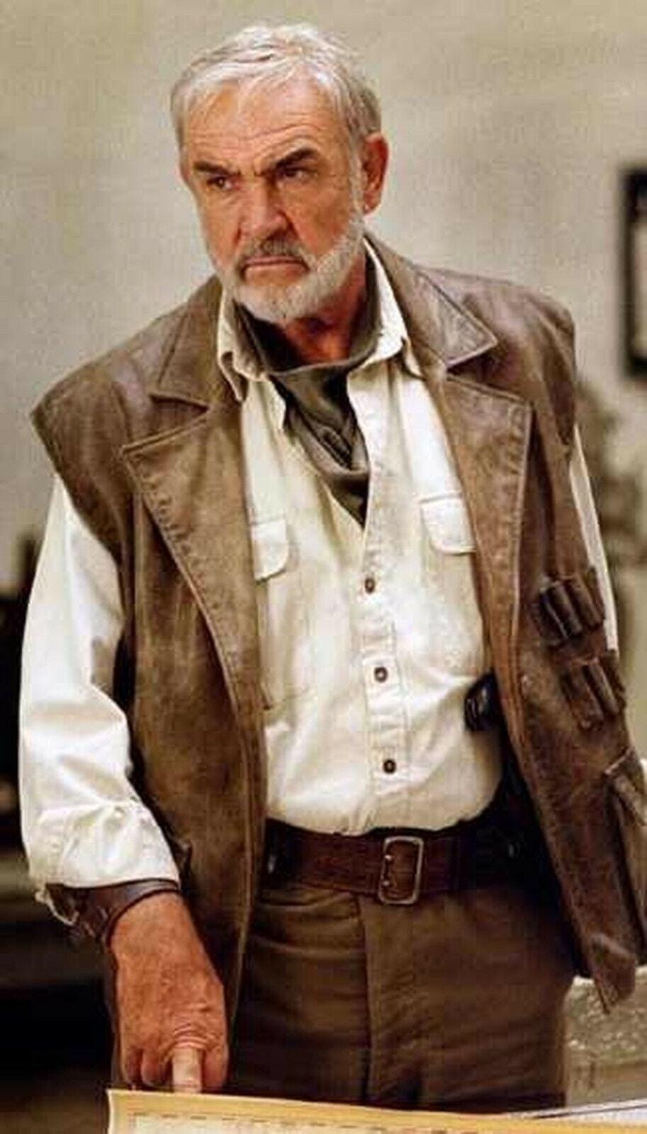 Distressed Brown Leather Vest Inspired by Gentlemen Allan Quatermain ...