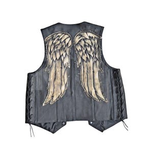 Leather Vest Wings - Etsy