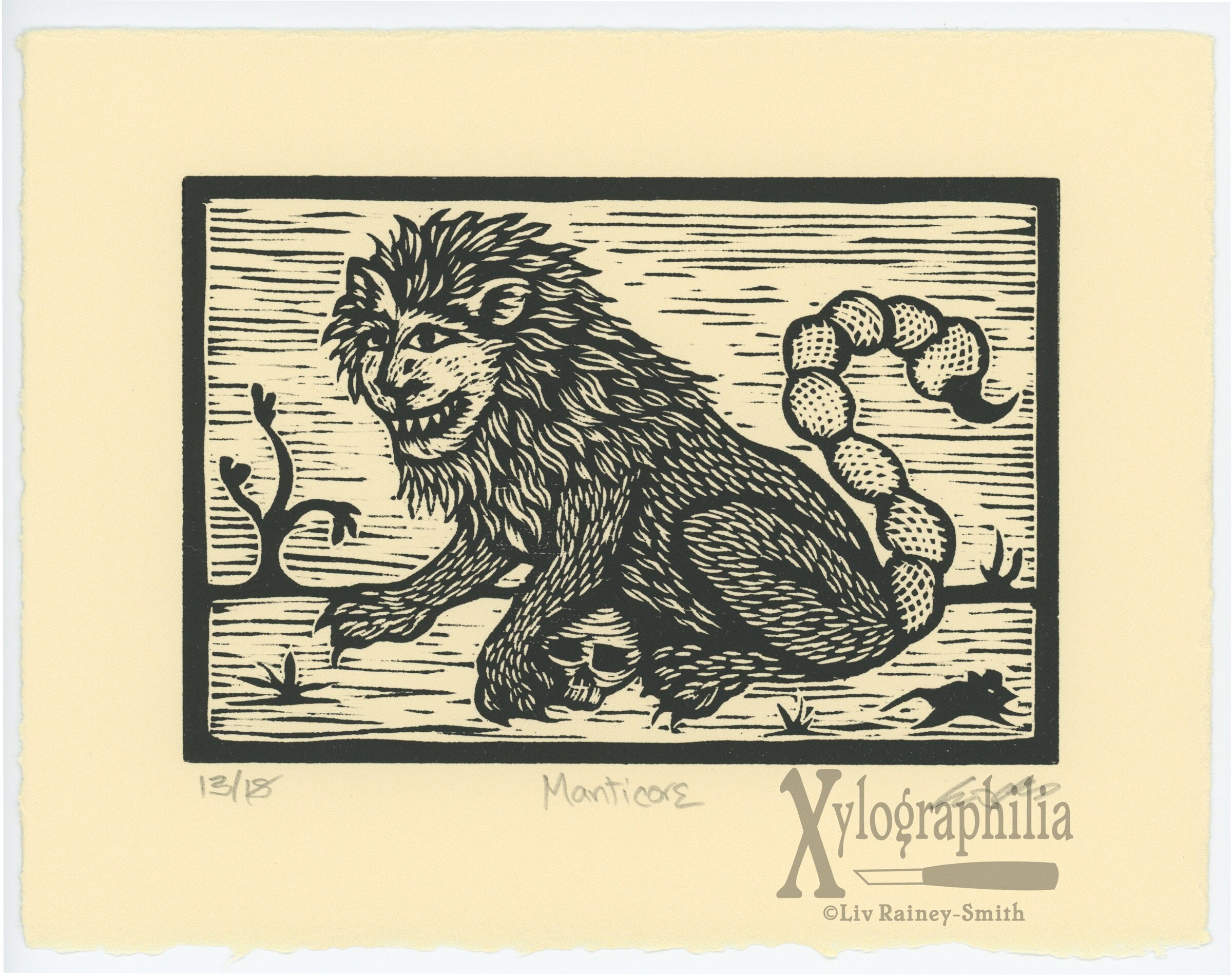 17+ Manticore Tattoo