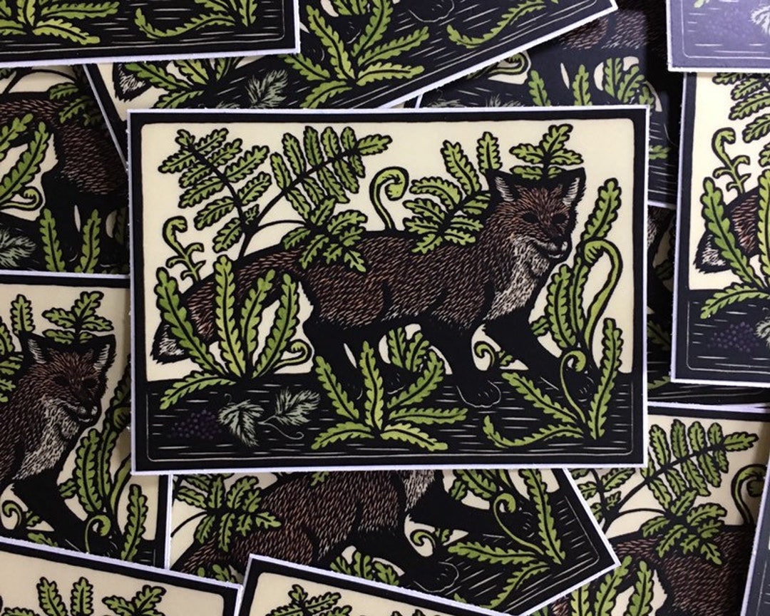 Foxing Sticker Fox 3.5