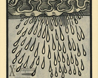 Primera edición, prueba de artista única, grabado en madera, Wunderwerck VII, estudio de arte renacentista.