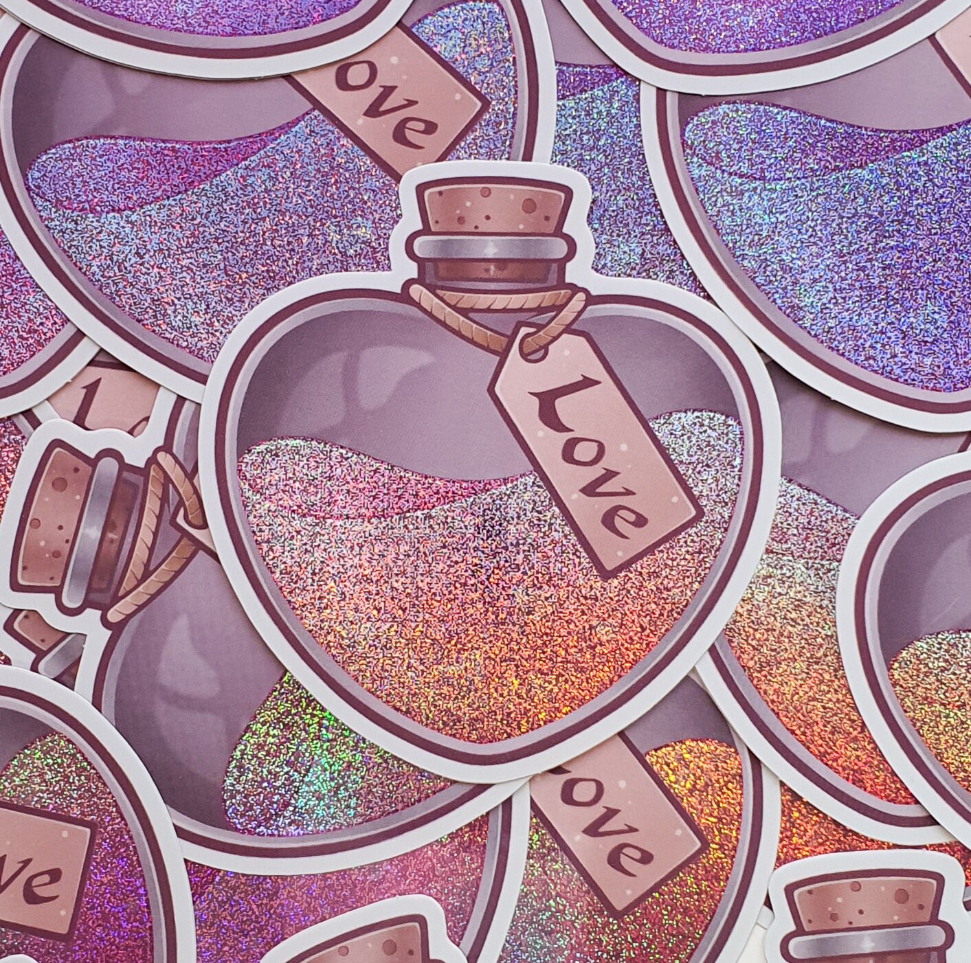 Love Potion Sticker - Etsy