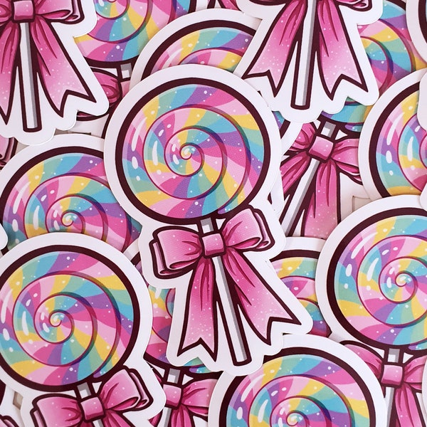 Rainbow Lollipop Sticker