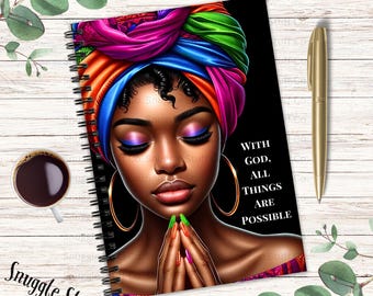 Afrocentric Prayer Journal: Christian Woman's Devotional Notebook