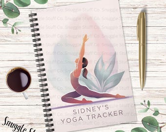 Personalized Yoga Journal: Custom Fitness Tracker, Wellness Planner