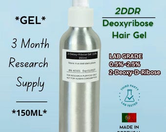 Lab Grade 2-Desoxyribose Spray Serum (3 Monatspackung) Haarwuchs Zuckergel 150ml