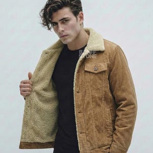 Men's 100% Cotton Corduroy Jacket