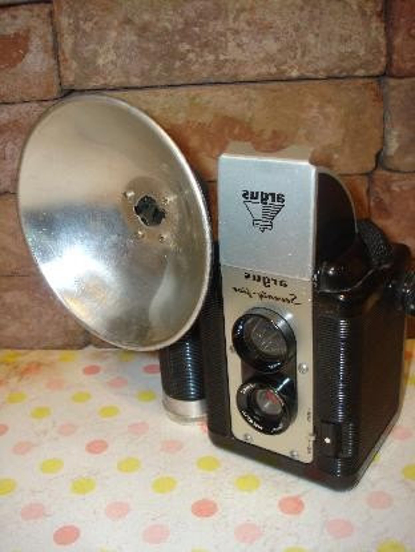 Vintage Argus 75 Camera w/ Flash and Leather Case b Etsy