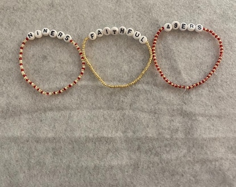 San Francisco 49ers Bracelets