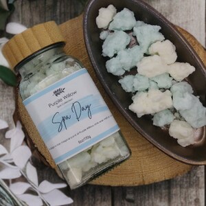 Spa Day Wax Melt Crumble, Soy Wax Melt, Spa Scent, Home Fragrance