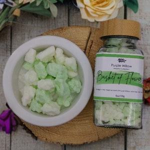 Basket Of Flowers Wax Melt Crumble, Soy Wax Melt, Floral Scent, Summer Scent, Spring Scent, Home Fragrance