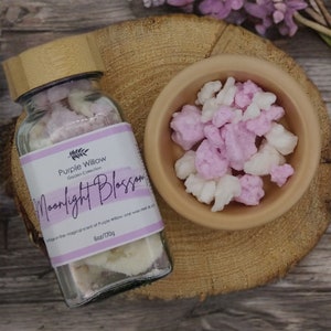 Moonlight Blossoms Wax Melt Crumble, Soy Wax Melt, Floral Scent, Summer Scent, Spring Scent, Home Fragrance