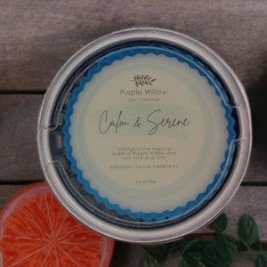 Calm & Serene Wax Melt, Soy Wax Melt, Spa Scent, Home Fragrance