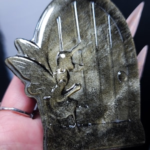 Gold Sheen Obsidian Enchanted Fairy