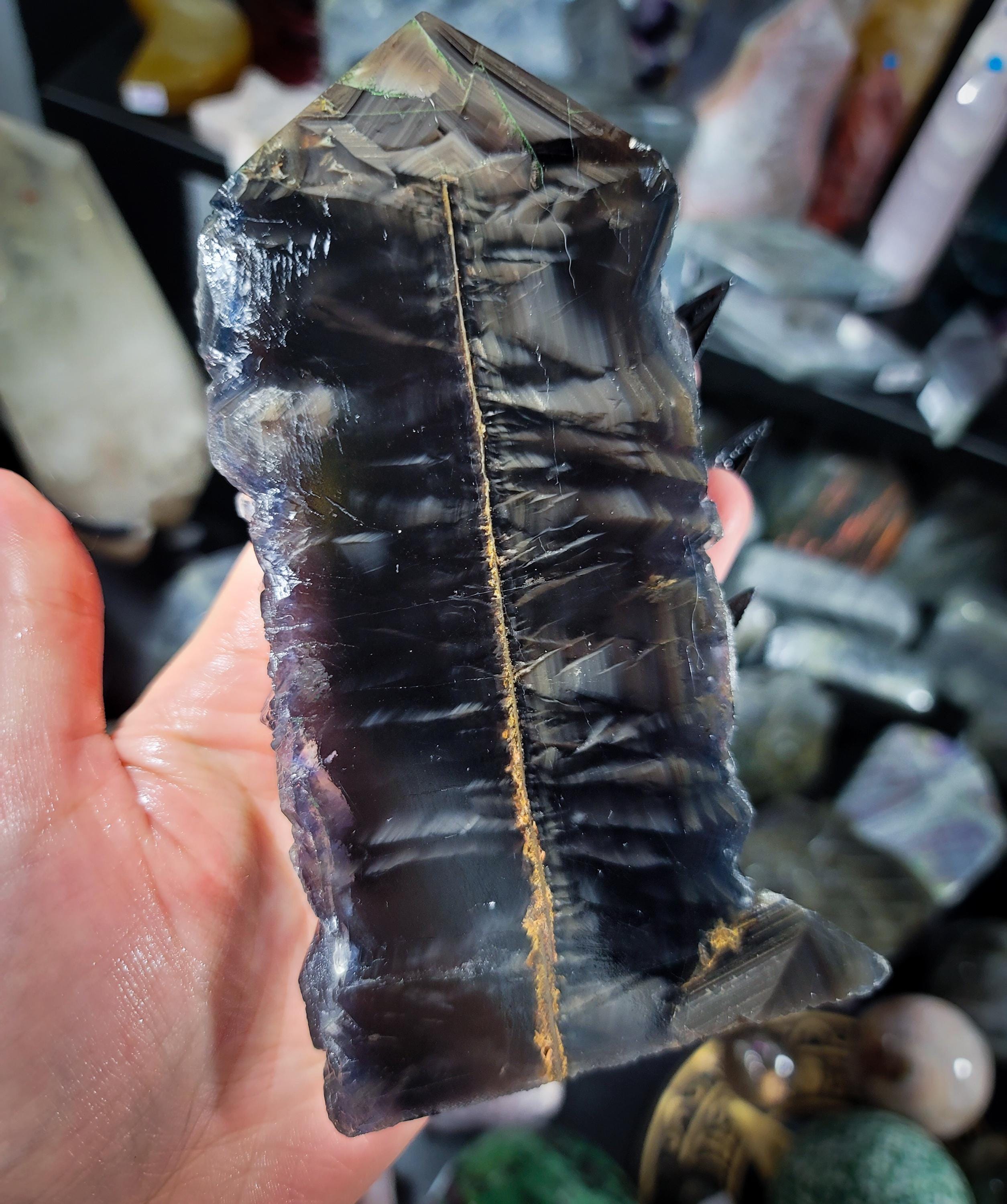 Black rose fluorite - Etsy 日本