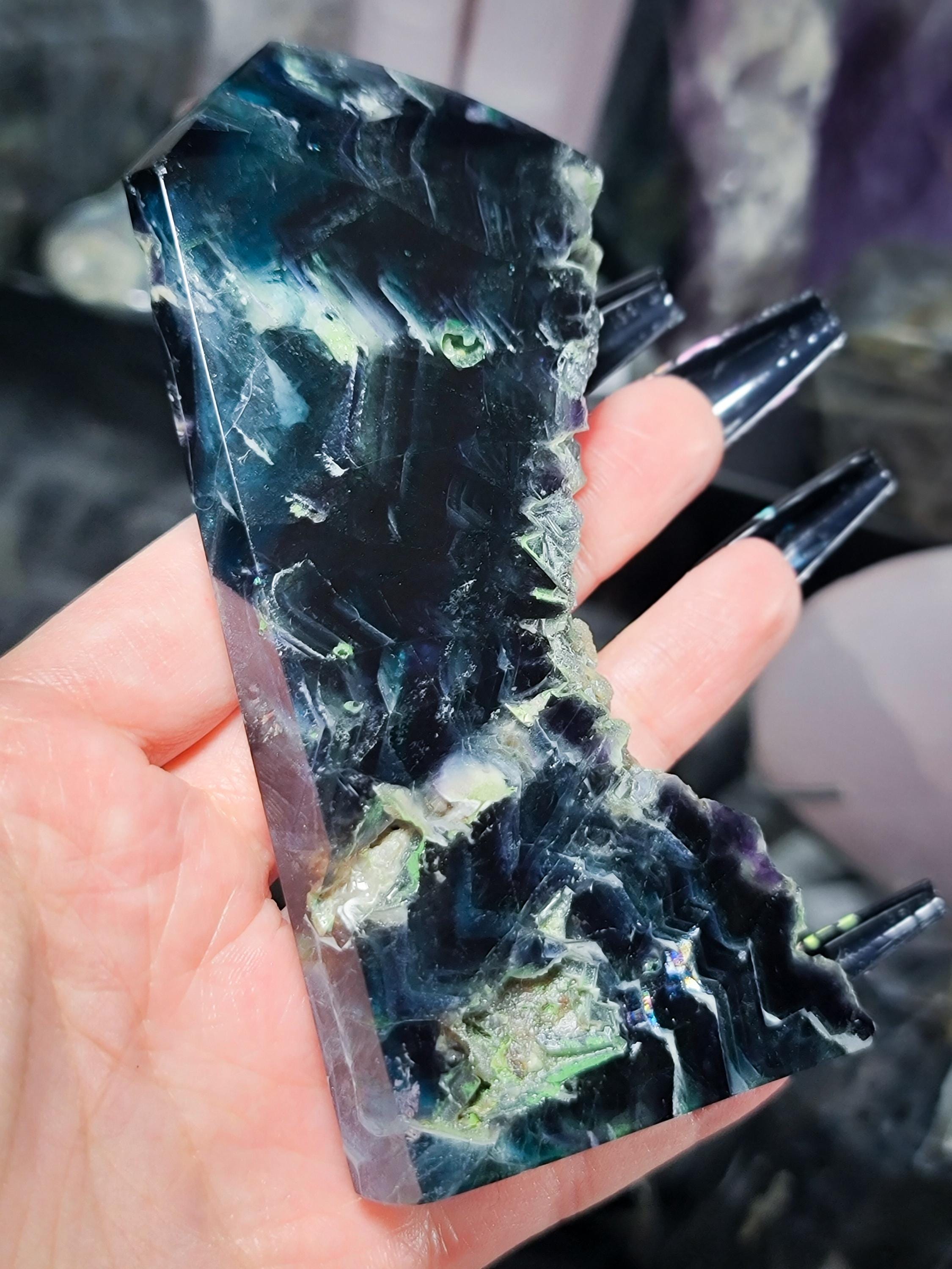 Black rose fluorite - Etsy 日本