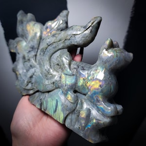 Labradorite Nine Tail Fox
