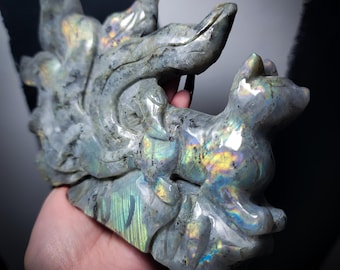 Labradorite Nine Tail Fox